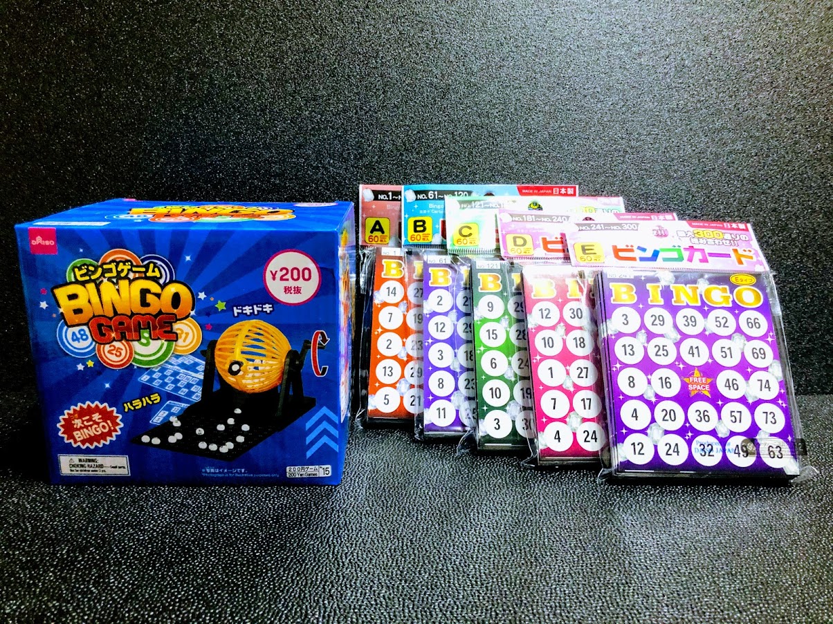 DAISO（ダイソー）でビンゴゲーム＆ビンゴカードを買ってみた。 | 100 