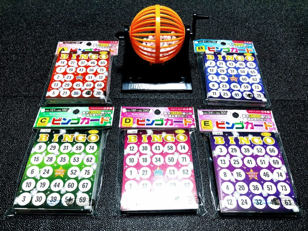 DAISO（ダイソー）でビンゴゲーム＆ビンゴカードを買ってみた。 100均のメモ